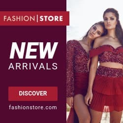 Fashion Store New Arrivals Square