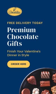 Premium Chocolate Valentine's Day Gifts Vertical Rectangle