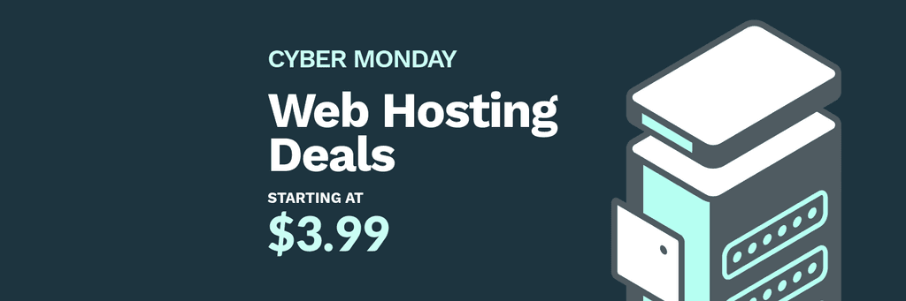 Cyber Monday Web Hosting Deals X Header