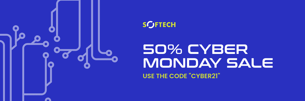 Blue Circuit Sale Cyber Monday X Header