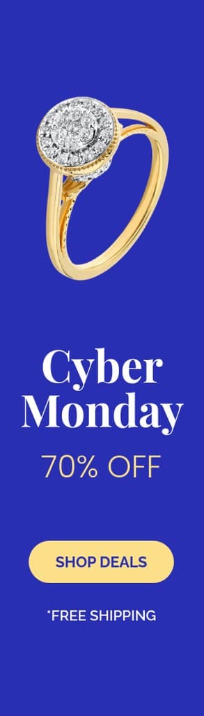 Cyber Monday Engagement Ring Deals Portrait