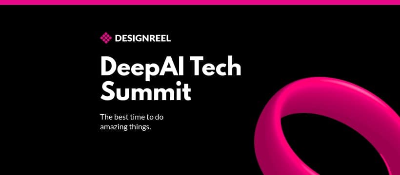 DeepAI Tech Summit for Amazing Things Facebook Cover