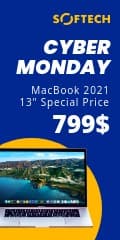 Cyber Monday MacBook 2021 Deal Vertical Banner