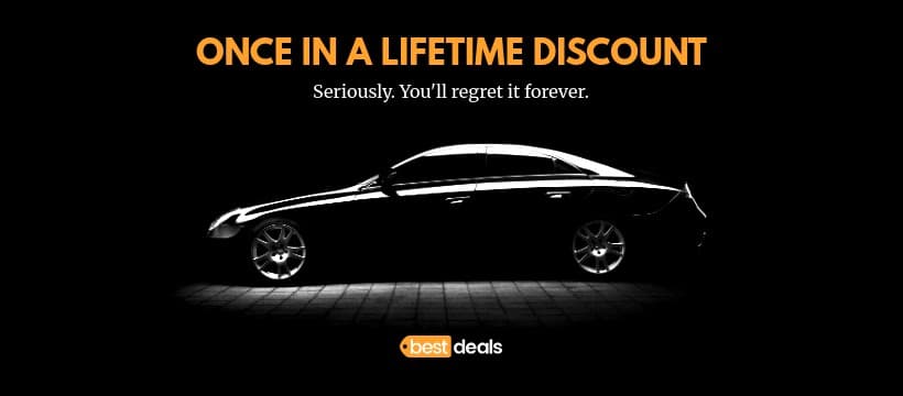 Once in a Lifetime Halloween Auto Discount