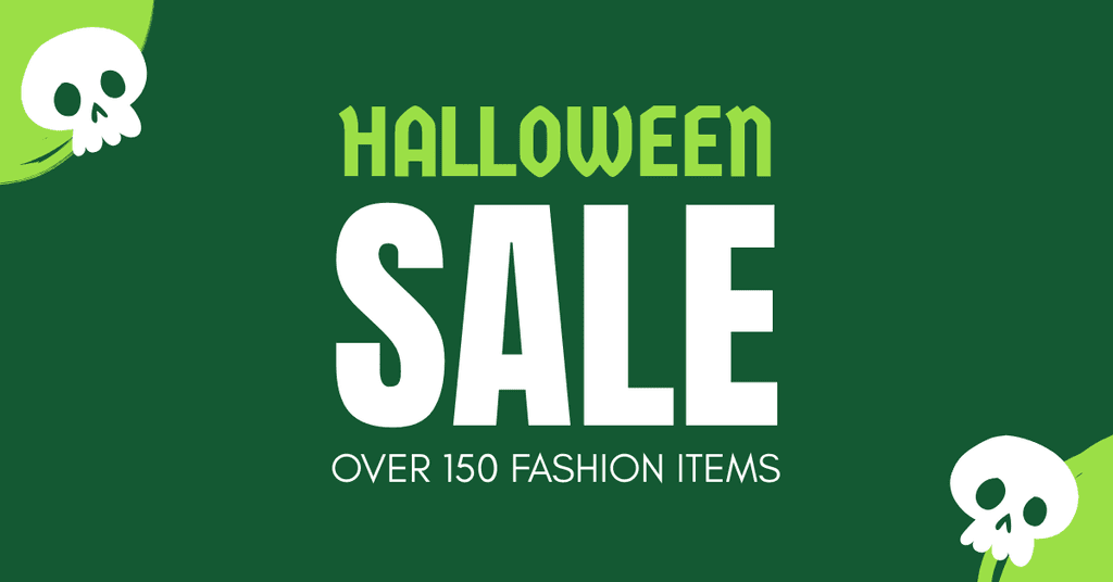 Fashion Items Halloween Sale Facebook Sponsored Message