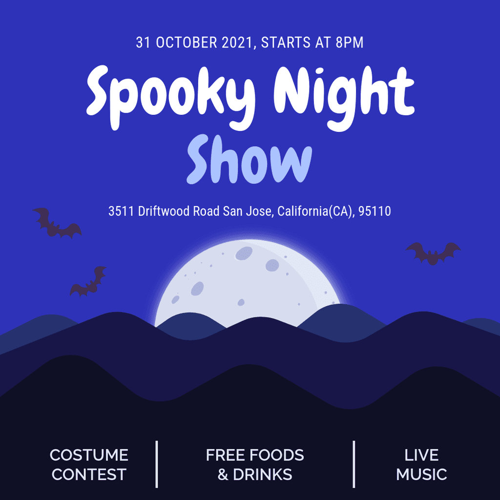 Halloween Spooky Night Show