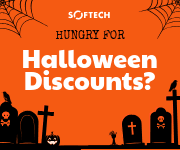 Hungry Halloween Cemetery Discounts Small Rectangle