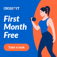 First Month Free Fitness Small Square