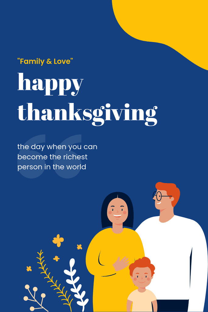 Richest Person Thanksgiving Quote