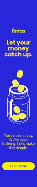 Let Your Money Catch Up Fintas Finance Animated Skyscraper