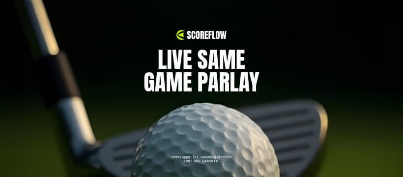 Live Game Parlay Golf Scoreflow Betting Animated Facebook Cover