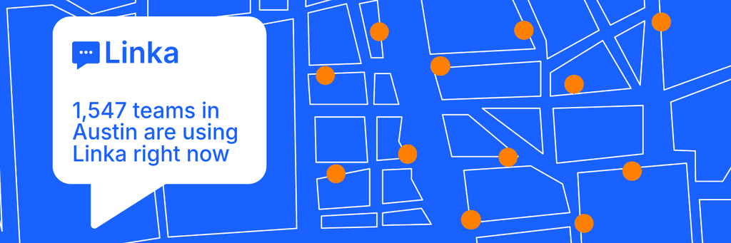 Linka Network in Austin Animated X Header