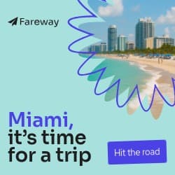 Miami Trip Fareway Travel Offer Animated Square