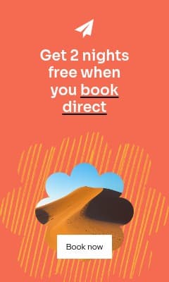 Fareway Desert Escape Travel Deal Animated Vertical Rectangle