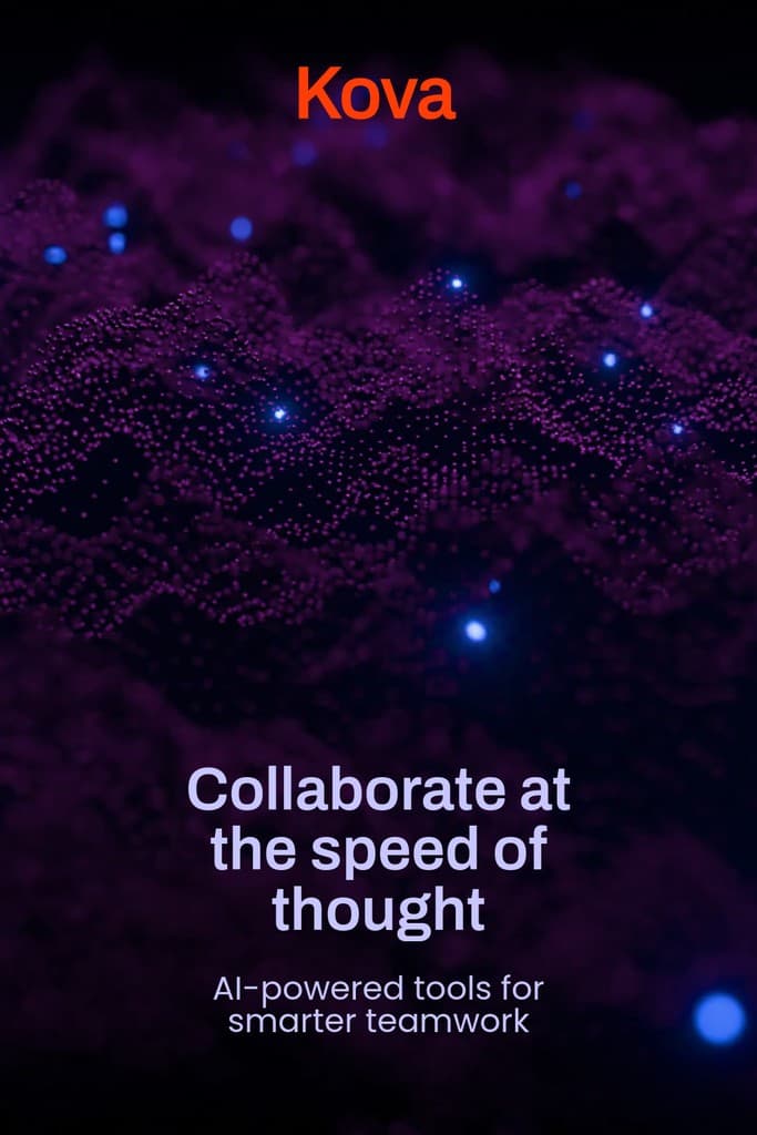 Speed of Thought Kova Software Video Pinterest Pin Tall