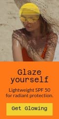 Glaze Beauty Products for Sun Protection Video Vertical Banner