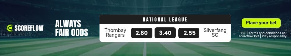 Always Fair Odds Scoreflow Betting Animated Top Banner