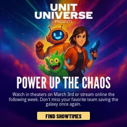 Power Up the Chaos Unit Universe Movie Animated Square
