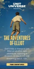 The Adventures of Elliot Unit Universe Movie Animated Vertical Banner