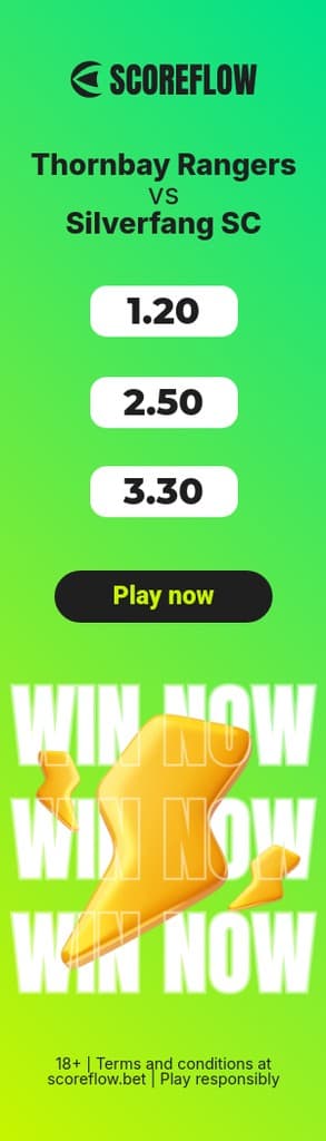 Silverfang vs Thornbay Scoreflow Betting Animated Portrait