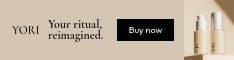 Your Ritual Reimagined Yori Beauty Products Animated Half Banner
