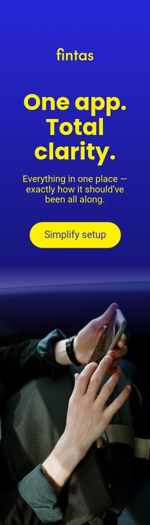 One App with Total Clarity Fintas Finance Animated Portrait