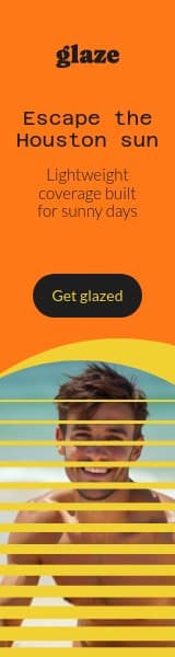 Escape Houston Sun Glaze Skincare Animated Wide Skyscraper