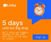 Days until Our Big Drop Linka Animated Small Rectangle