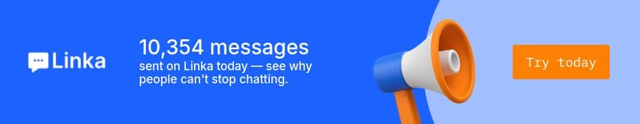 Announce Messages Sent with Linka Animated Top Banner
