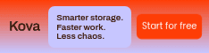 Smarter Storage Kova Software Animated Half Banner