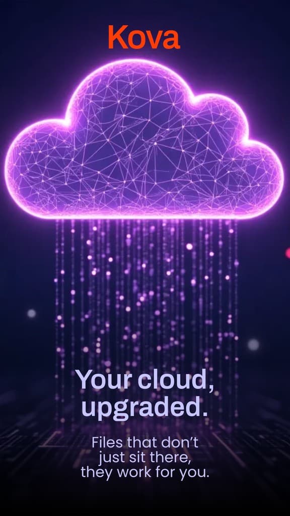 Your Digital Cloud Upgraded Kova Software Animated Story