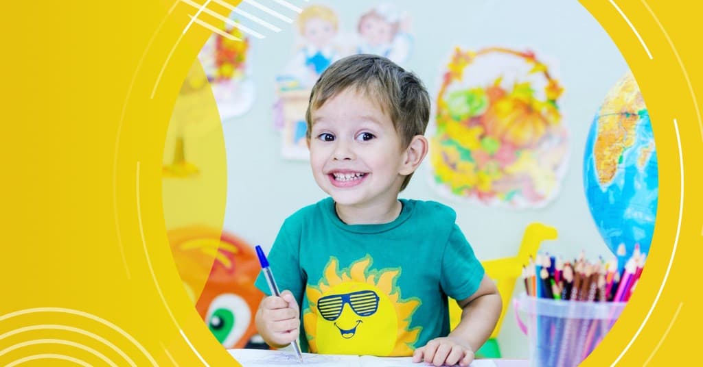 Drawing Preschool Kid Education Responsive Landscape Responsive Landscape Art