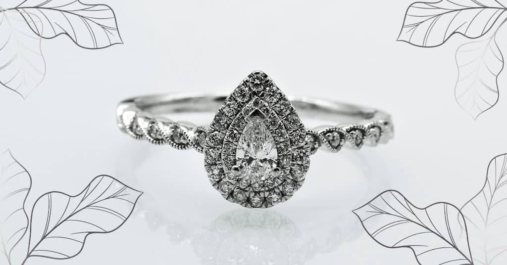 Heritage Engagement Ring Jewelry Responsive Landscape Responsive Landscape Art