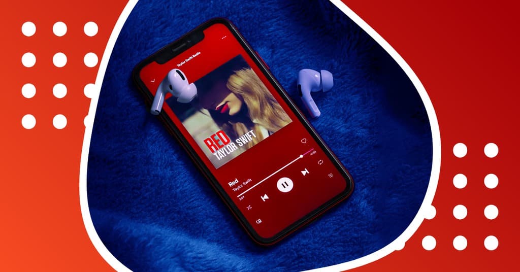 Red Taylor Swift Software Responsive Landscape Responsive Landscape Art