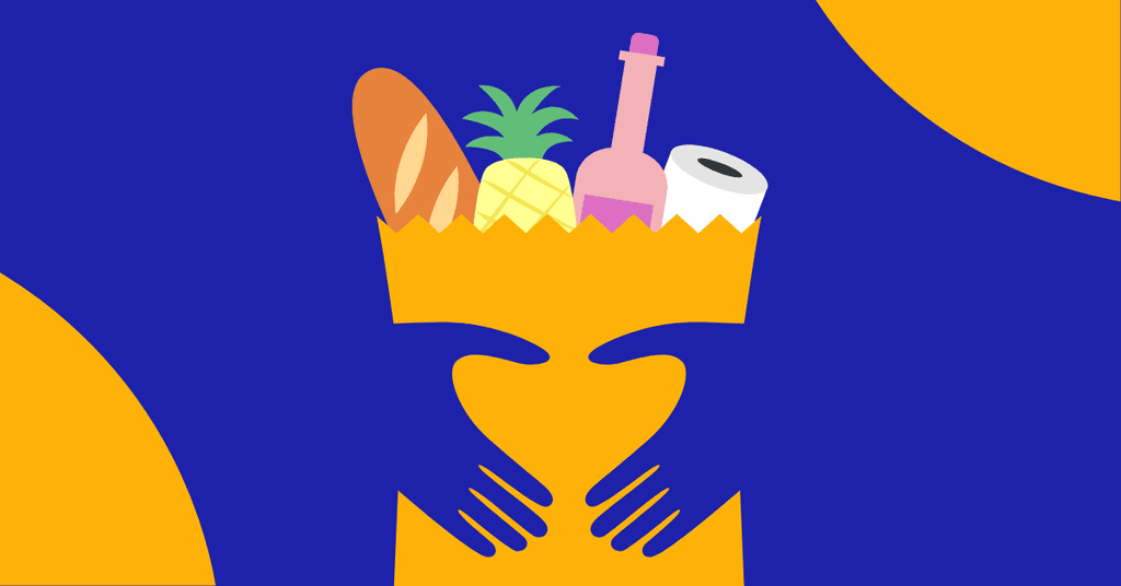 Love Grocery Shopping Ecommerce Responsive Landscape Responsive Landscape Art