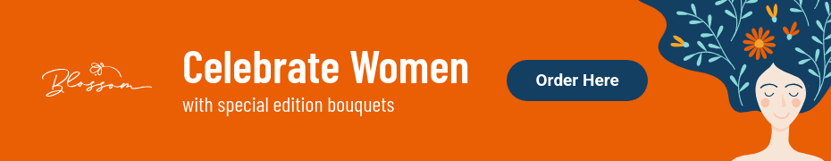 Flower Shop Celebrate Women's Day Top Banner