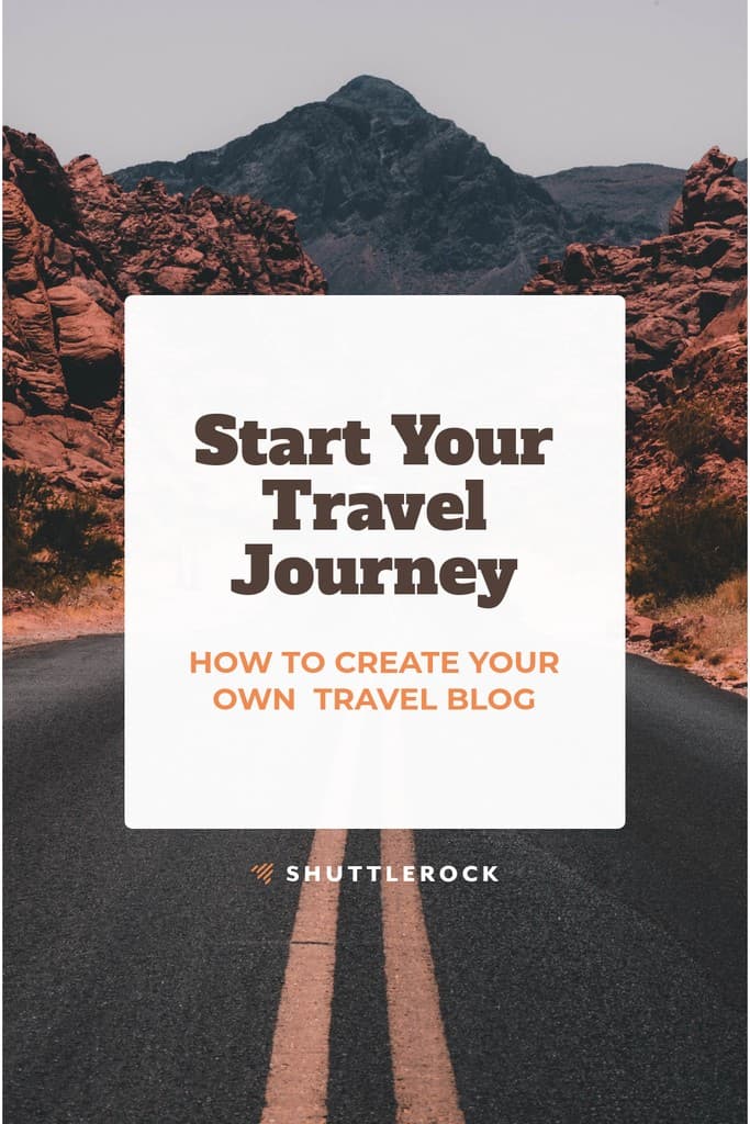 Start Your Travel Journey Blog Pinterest Pin Tall