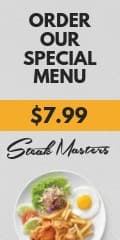 Special Menu Breakfast and Lunch Vertical Banner