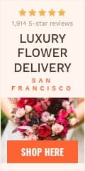 Luxury Flower Delivery Vertical Banner