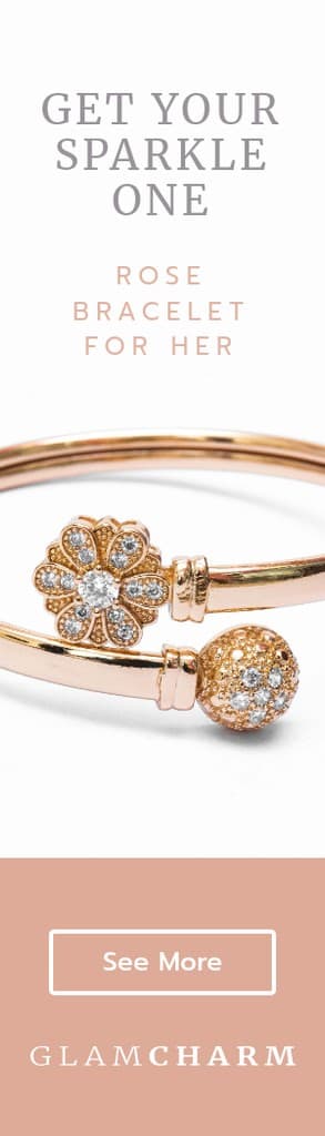 Sparkle One Rose Bracelet Portrait