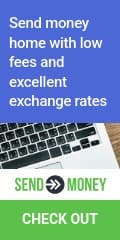Send Money With Low Fees﻿ Vertical Banner