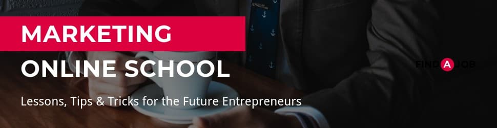 Find a Job Marketing Online School Billboard