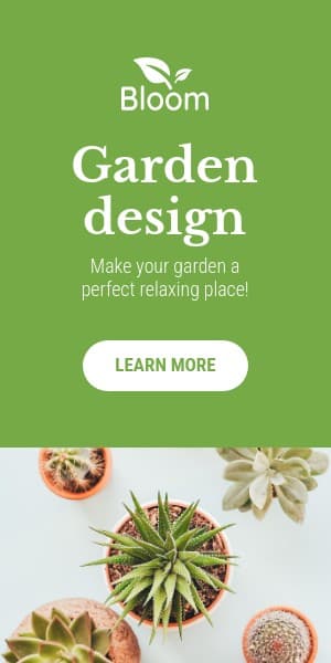 Perfect and Relaxing Garden Design Half Page