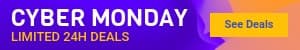 Cyber Monday Limited 24h Deals Mobile Banner