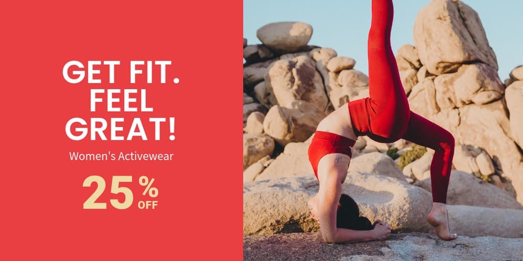 Get Fit with Women's Activewear X Image Post