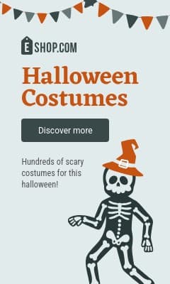 Hundreds of Scary Halloween Costumes Vertical Rectangle