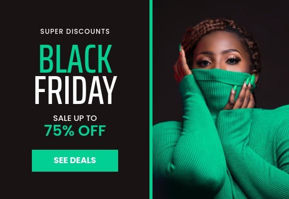 Green Black Friday Super Discounts