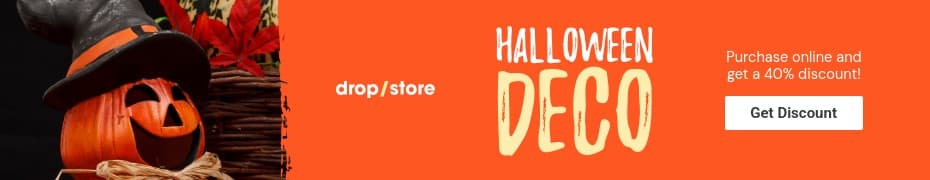 Halloween Deco Online Discount Top Banner