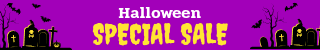 Purple Yellow Halloween Special Sale