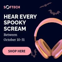 Hear Every Spooky Halloween Scream Small Square